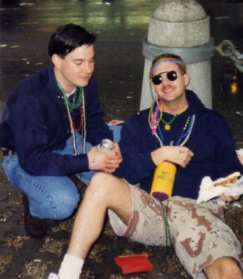 Sean and John on Canal Street